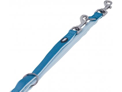 Nylonové vodítko pre psy s neoprénovou podšívkou Nobby Classic Preno XS-S 2m modrá