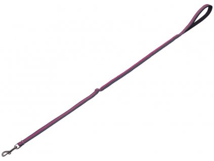 Elastické vodítko pre psa s tlmením nárazu Nobby Variado L-XL 140cm ružová