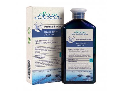 Prémiový šampón pre psov na obnovenie a oživenie srsti Arava Revitalization Shampoo 400ml