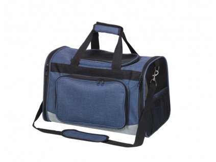 Prepravná taška pre malé psy a mačky do 7kg z mikrovlákna Nobby Nador M 46x28x29cm modrá