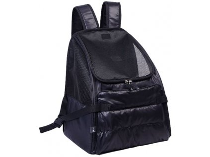 Elegantná taška pre malé zvieratá na chrbát Nobby Malta v čiernej farbe