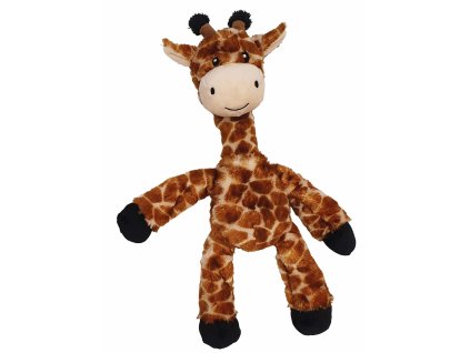 Kvalitná plyšová hračka pre psy bez pískatka s všitým lanom Nobby žirafa 42cm