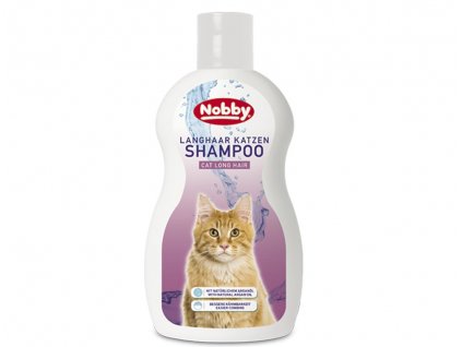 Šampón pre mačky s dlhou srsťou s pridaným arganovým olejom Nobby 300ml
