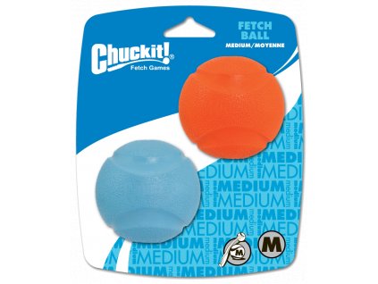 Ľahká a dobre viditeľná loptička pre psy Chuckit Fetch Ball M 2ks