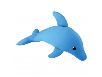 Zábavná hračka pre psov do vody z neoprénu s integrovaným pískatkom Nobby Floating XL Delfín 40,5cm