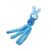 Roztomilá plyšová hračka s dlhými strapcami s catnipom a zvončekom pre mačky KONG® Wubba Bunny