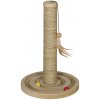 Interaktívna hračka so škrabacím kmeňom pre mačky ponúkajúca rozmanitú zábavu Nobby Spin & Pole