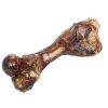 Prírodný pamlsok pre psov - sušená bravčová kosť Nobby Nature o dĺžke 19-23cm