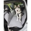Kvalitná nepremokavá ochrana zadných sedadiel do auta pre psov Nobby 145x160cm čierna-sivá