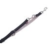 Prepínacie tréningové vodítko pre psa z nylonu s dĺžkou 2m šírkou 10mm Nobby Soft Grip XS čierne