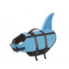 Plávacia vesta pre psy s dĺžkou chrbtu do 45cm Nobby Sharki XL svetlomodrá