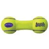 Robustná hračka v tvare činky pre psy hračka kombinujúca dve klasické hračky KONG® Dumbbell L