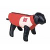 Nobby Hadi 23 cm lávová: vetruvzdorný kabát pre psy s teplou podšívkou a reflexnými pásikmi
