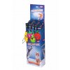 Nobby Crazy Fruits s catnipom display 24 ks: zábavná hračka pre mačky - udica s ovocím