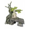 Kvalitná dekorácia do všetkých typov akvárií Nobby Buddha with tree - Buddha so stromom 27,3cm