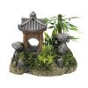 Kvalitná dekorácia do všetkých typov akvárií Nobby Asian Temple - ázijský chrám s rastlinami 15,5x10