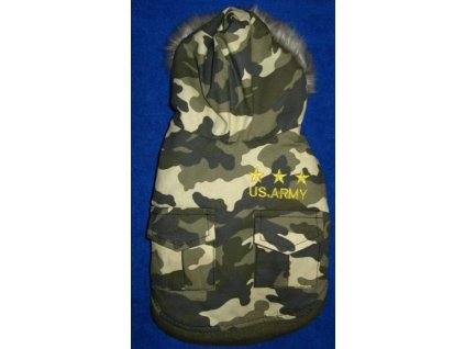 VOJENSKÁ BUNDA US. ARMY pro psy