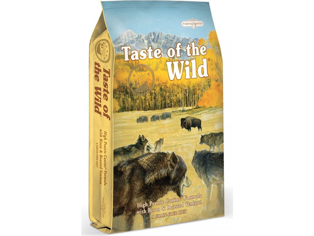 Taste of the Wild High Prairie pečený bizon a jehněčí 5,6kg