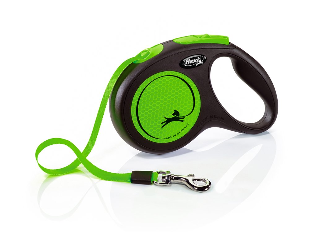 flexi New Neon M Tape 5m green