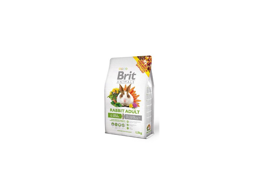 Brit Animals Rabbit Adult Complete 1,5kg