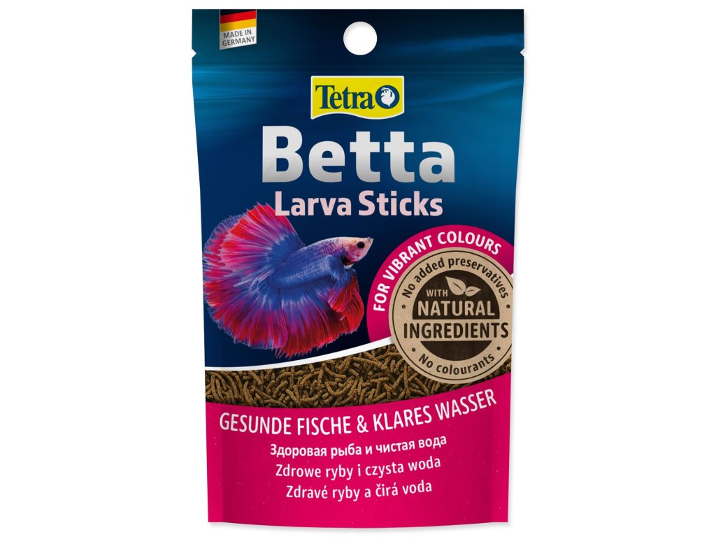 tetra betta larva sticks