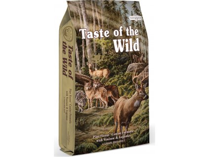 Taste of the Wild Pine Forest zvěřina a jehněčí 12,2kg