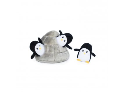 ZippyPaws Burrow - Tučňáci v jeskyni