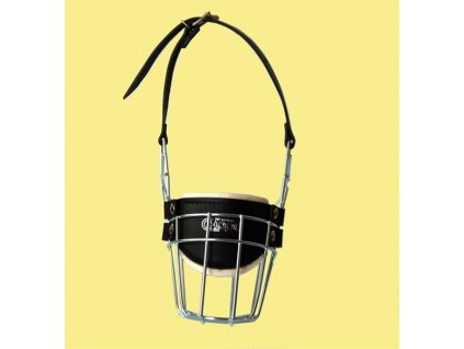 Náhubek kovový Dalmatin,Hasky,Ohař - pes, chrom 110 x 130 x 110 mm