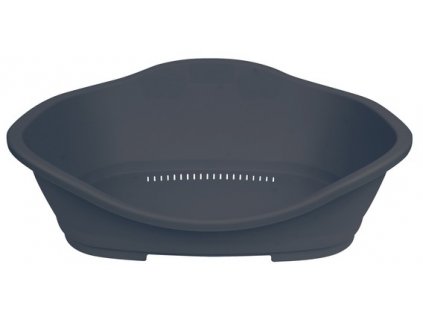 Plastový pelech Sleeper č. 3 s větráním 66/80 cm tmavě šedý