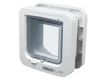 SureFlap dvířka na mikročip 21x21 cm,  - bílé