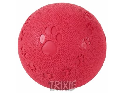Míč s packami a zvukem 6 cm
