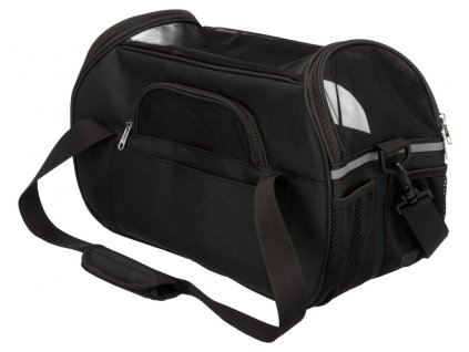 Cestovní taška ETHAN 19 x 28 x 42 cm, nylonová černá