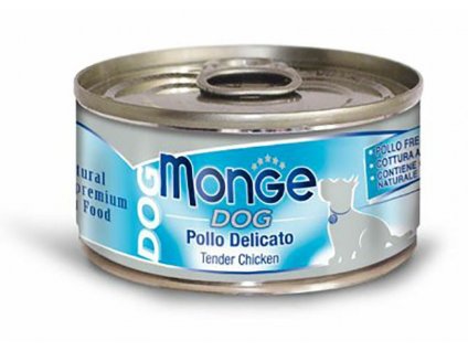 MONGE DOG NATURAL křehké kuřecí maso pro psy 95 g