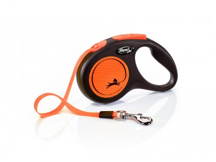 flexi New Neon S Tape 5m orange