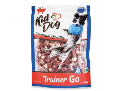 KIDDOG TRAINER GO mini hovězí kostičky 250g