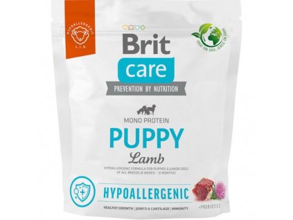 Brit Care Dog Hypoallergenic Puppy Lamb 1kg