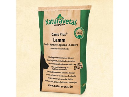 Naturavetal Canis Plus Lamm 15kg 2005 mitHg