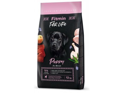 new fitmin dog for life puppy 12 kg h L