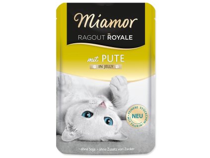 Kapsička Miamor Ragout Royale Adult krůta v želé 100g