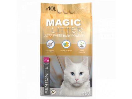 kockolit magic litter bentonite ultra white baby powder 10l default