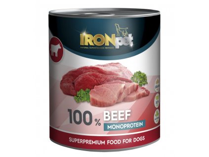 IRONpet BEEF 100% Monoprotein 800g Hovězí