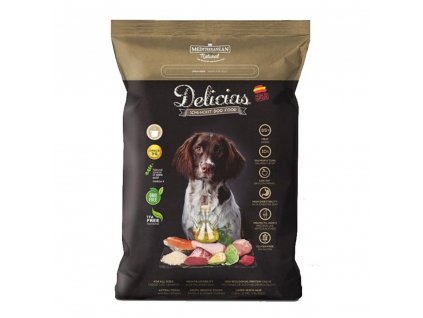 0025499 delicias dog adult soft polomekke krmivo 3 kg