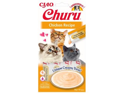 Inaba Churu cat snack Kuře 4x 14g
