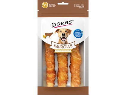 Dokas Tyčky z hovězí kůže obalené kuřecím masem 150 g