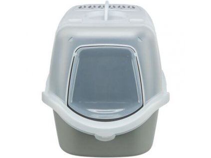 WC VICO Open TOP 40 x 40 x 56 cm, s odklápěním, s filtrem, lopatkou, světlešedá/bílá