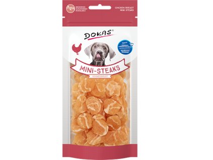 Dokas Mini steaky z kuřecích prsou 50 g