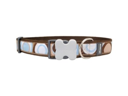 Obojek Red Dingo 40 mm x 50-80 cm - Circadelic Brown
