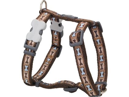 Postroj Red Dingo 15 mm x 36-54 cm - Bone YaRed Dingo