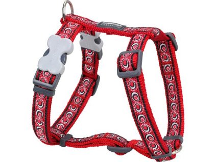 Postroj Red Dingo 20 mm x 45-66 cm - Cosmos Red