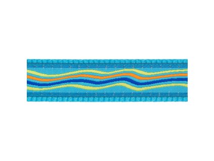 Vodítko Red Dingo přepínací 15 mm x 2 m - Dreamstream Turq.